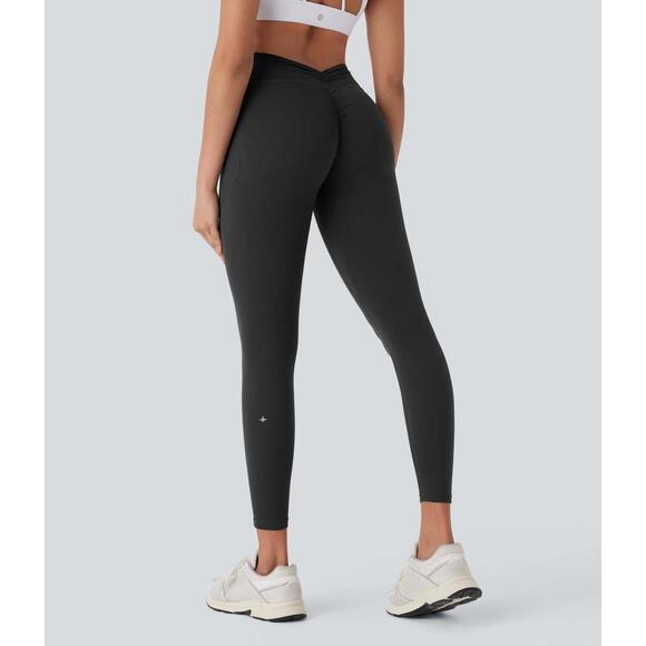 NWT Halara UltraSculpt High Waisted Tummy Control Butt Lifting Ruched Leggings S - Picture 3 of 12